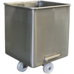 Meat Buggy Solid 600lb Cap 304 Grade SS - Exact Tooling