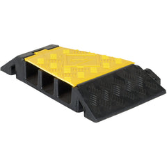 3-Channel Cable Protector-Left Angle - Exact Tooling