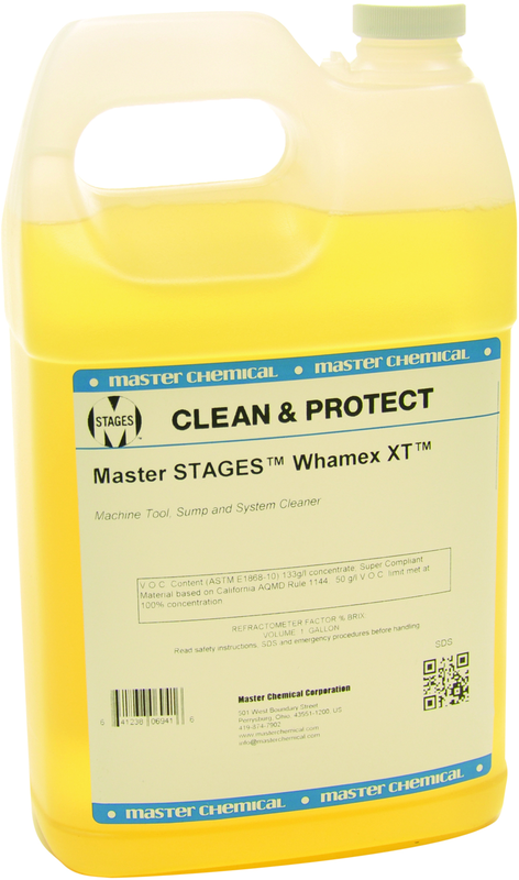 1 Gallon STAGES™ Whamex XT™ Low Foam Machine Tool Sump and System Cleaner - Exact Tooling