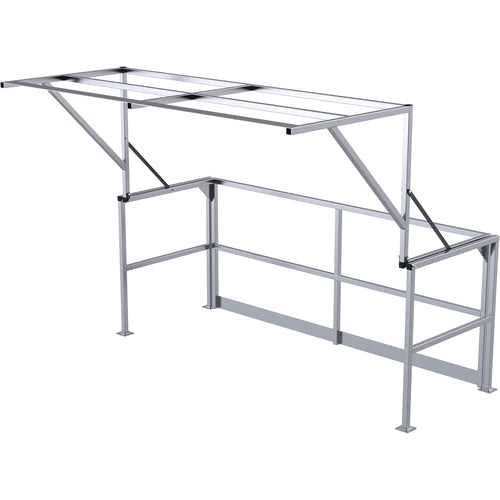 Mezzanine Safety Double Wide Gate - Exact Tooling