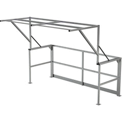 Mezzanine Safety Dbl Wide Gate Stainless Steel - Exact Tooling