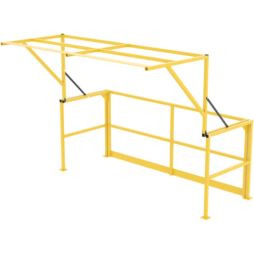 Mezzanine Safety Double Wide Gate - Exact Tooling