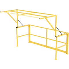 Mezzanine Safety Double Wide Gate - Exact Tooling
