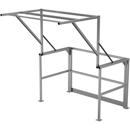 Mezzanine Safety Gate Stainless Steel - Exact Tooling