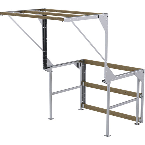 Mezzanine Safety Gate - Knockdown - Exact Tooling
