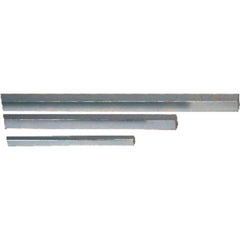 3/16″ Square Stainless Steel Keystock, 12″ Length - Exact Tooling