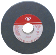 6 x 3/4 x 1-1/4" - Silicon Carbide (GC) / 60I Type 1 - Surface Grinding Wheel - Exact Tooling
