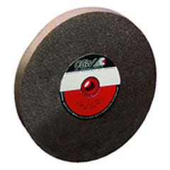 6″ × 1/2″ × 1″ - Aluminum Oxide / 80 Type 1 - Bench & Pedestal Wheel - Exact Tooling