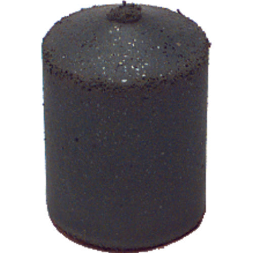 1 1/4″ × 7/8″ × 1/4″ - Pointed Resin Bonded Rubber Cone (Medium Grit) - Exact Tooling