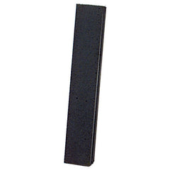6″ × 1″ × 3/8″ - Oblong - Resin Bonded Rubber Block & Stick (Fine Grit) - Exact Tooling