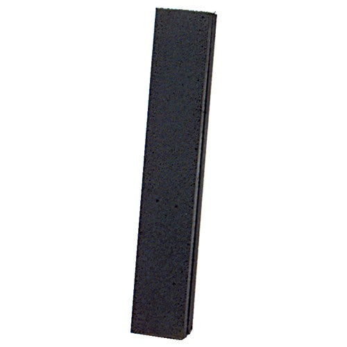 4″ × 2″ × 3/8″ - Oblong - Resin Bonded Rubber Block & Stick (Medium Grit) - Exact Tooling