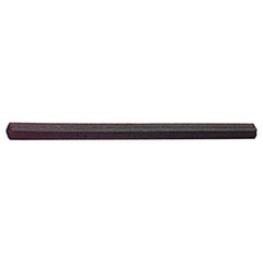 6″ × 1/4″ × 1/4″ - Square - Resin Bonded Rubber Block & Stick (Extra Fine Grit) - Exact Tooling