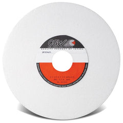8″ × 1/4″ × 1 1/4″ - Aluminum Oxide (WA) / 80J Type 1 - Surface Grinding Wheel - Exact Tooling
