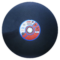 14″ × 3/32″ × 1″ - A36-PBF Double - Aluminum Oxide Reinforced Cut-Off Wheel - Exact Tooling