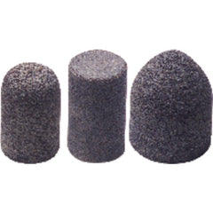 1 1/2″ × 3″ × 3/8″–24–16 Grit - Aluminum Oxide - Style T17 - Resin Cone - Exact Tooling