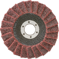 4 1/2″ × 7/8″ - Coarse - Type 27 - Surface Conditioning Flap Disc - Exact Tooling