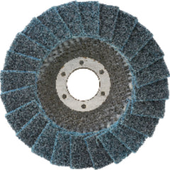 4 1/2″ × 5/8″-11 - Medium - Type 27 - Surface Conditioning Flap Disc - Exact Tooling