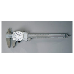 ‎0-300 mm Range - Dial Caliper White Face - 0.02 mm Graduation - Exact Tooling