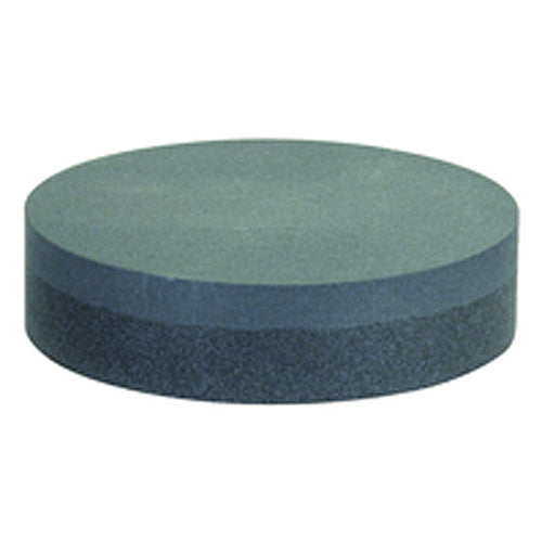 1 1/2″ × 4″-120/320 Grit - Round Shaped Silicon Carbide Combination Knife Stone - Exact Tooling