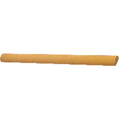 1/2″ × 6″-120 Grit - Half Round Shaped Silicon Carbide Tool Room Stick - Exact Tooling