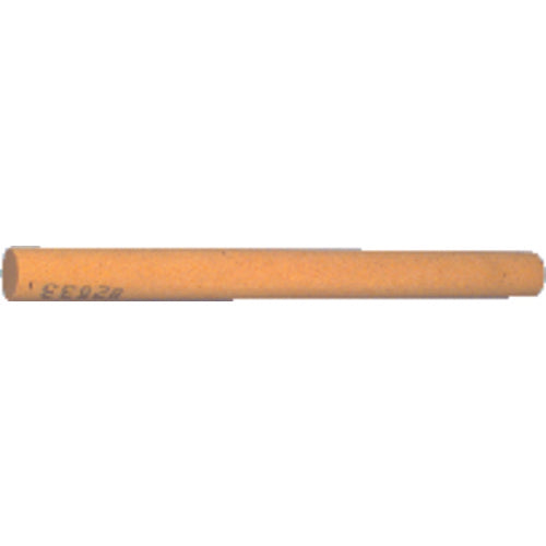 1/2″ × 6″-220 Grit - Round Shaped Aluminum Oxide Tool Room Stick - Exact Tooling