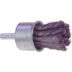 1/2″ Diameter - Steel Wire End Brush - Exact Tooling