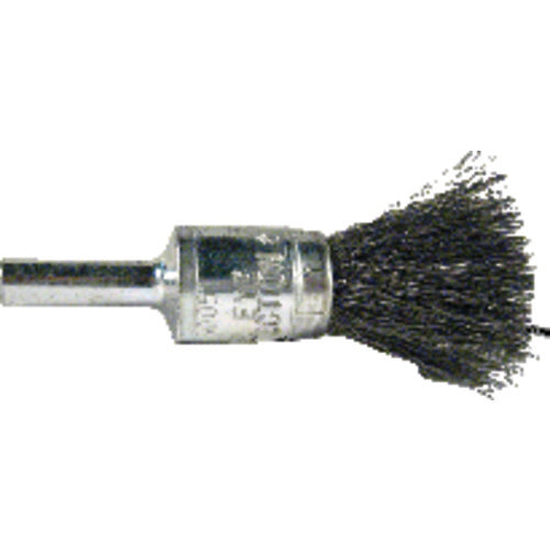 1/2″ Diameter - Steel Wire End Brush - Exact Tooling