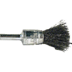 1/2″ Diameter - Steel Wire End Brush - Exact Tooling