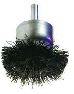 3'' Diameter - Steel Wire End Brush - Exact Tooling