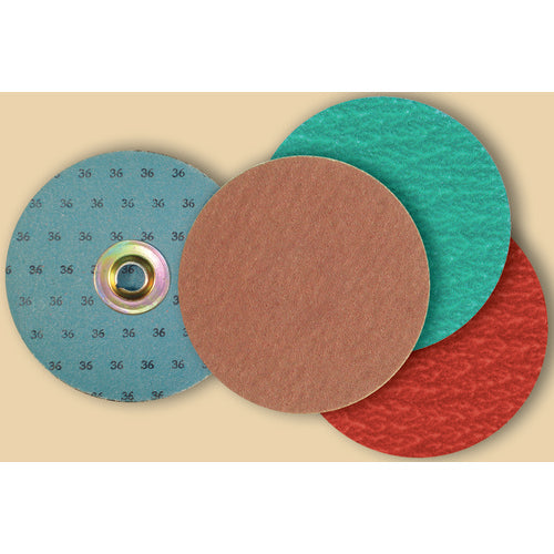 ‎5″ × 5/8″-11-36 Grit - Hub Type Pinnacle Pro Quick Change Disc Alt mfg # 524981 - Exact Tooling