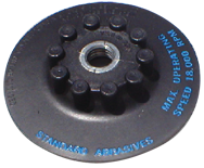 4-1/2" - BD55F Style - Resin Fibre Disc Quick Change Holder Pad - Medium - Exact Tooling