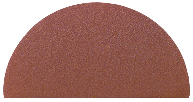 24" x No Hole - 40 Grit - Aluminum Oxide - Coated Abrasive - PSA Disc - Exact Tooling