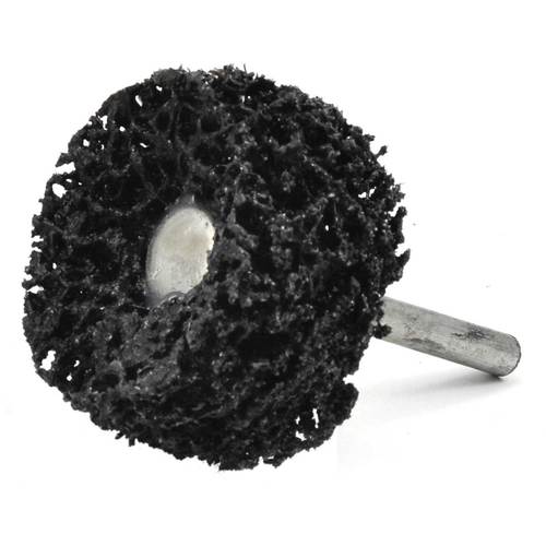 4″ × 1/2″ × 1/4″ - Extra Coarse Grit - Stripping Wheel - Exact Tooling