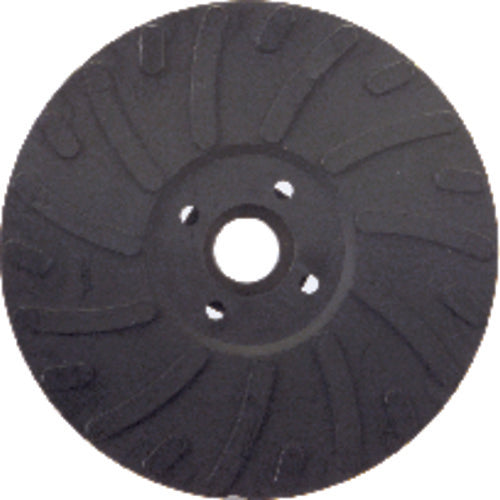 4 1/2″ - Smooth Bore - Spiral Pattern - Polymer Backing Plate For Resin Fibre Disc Without Nut - Exact Tooling