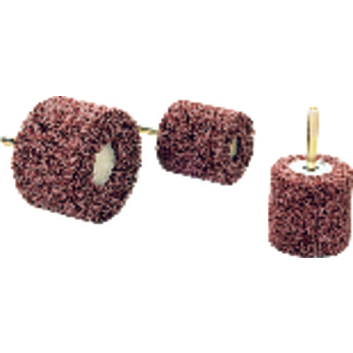 3″ × 2″ × 1/4″ - Medium Grit - BriteRite - Mounted Flap Brush Alt mfg # 875501 - Exact Tooling