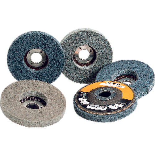 4 1/2″ × 7/8″ - Fine Grit - Silicon Carbide BriteRite Type 27 Unitized Wheel Alt mfg # 811532 - Exact Tooling