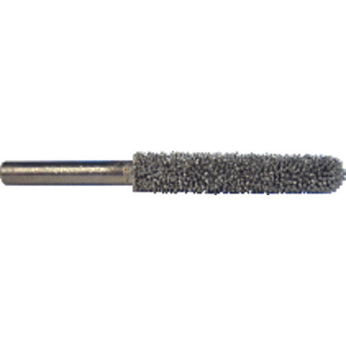 1/4″ × 1/2″-1/8″ Shank - Ball Nose SSG Carbide Burr - Exact Tooling