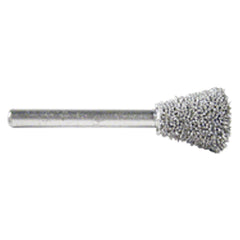 3/8″ × 1/2″-1/8″ Shank - Dove Tail SSG Carbide Burr - Exact Tooling
