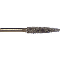 1/4″ × 1/2″-1/8″ Shank - Taper SSG Carbide Burr - Exact Tooling
