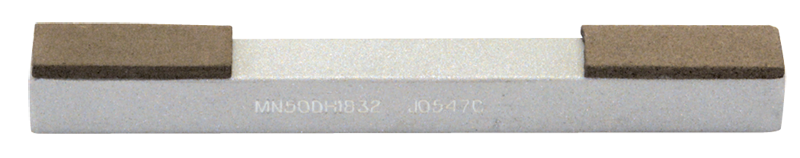 1'' Diamond Length - 4'' OAL (3/8 x 3/8") - 180/320 Grit - Double End Resin Bond Diamond Hone - Exact Tooling