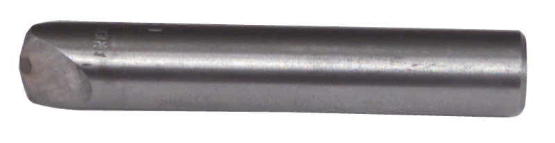 1/3 Carat - 3/8 x 2-1/2'' Shank - Lapped Diamond Chisel for Radius Tool - Exact Tooling