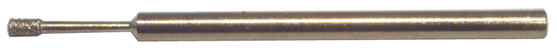 .591 x .394 x 1/4" - 120 Grit - Diamond Jig Grinding Mandrel - Exact Tooling