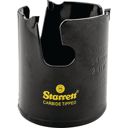 ‎2-1/8″ Carbide Tipped Hole Saw - Starrett - Exact Tooling