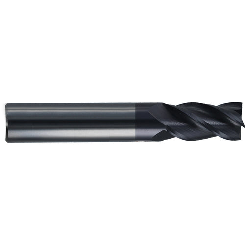 ‎1/4″ Dia. × 1/4″ Shank × 3/4″ DOC × 2-1/2″ OAL, Carbide, veri4, 5 Flute, Plain, External, Square, Solid End Mill Series/List #5101 - Exact Tooling