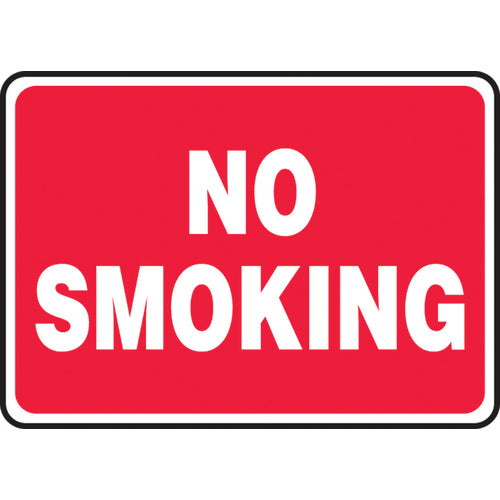 Sign, No Smoking, 10″ × 14″, Aluminum - Exact Tooling