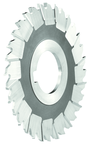 6 x 5/32 x 1 - HSS - Staggered Tooth Slitting  - 40T - TiN Coated - Exact Tooling