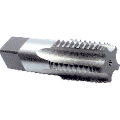 ‎3/8-18 NPT 5 Flute High Speed Steel Interrupted Pipe Tap-Bright Series/List #2113 - Exact Tooling