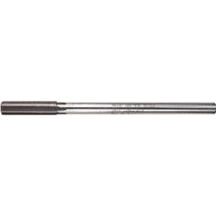 #11 Dia. 6-Flute, Round Shank, Straight Flute, HSS, 5″ OAL Chucking Reamer Series/List #1655 - Exact Tooling