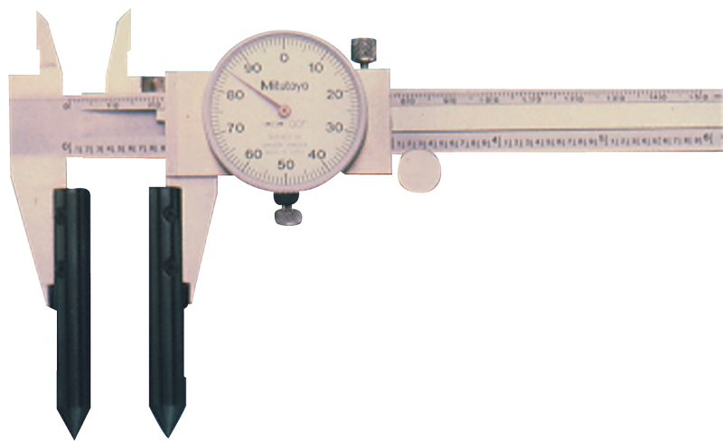 Center Line Gage - for 4; 6; & 8" Calipers - Exact Tooling