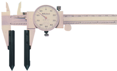 Center Line Gage - for 4; 6; & 8" Calipers - Exact Tooling